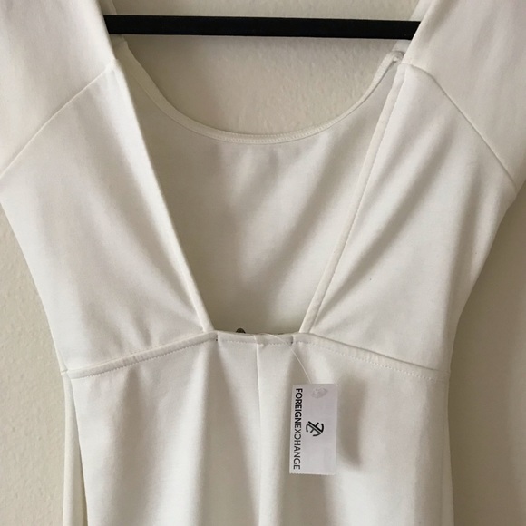Foreign Exchange White Mini Dress - Picture 5 of 5